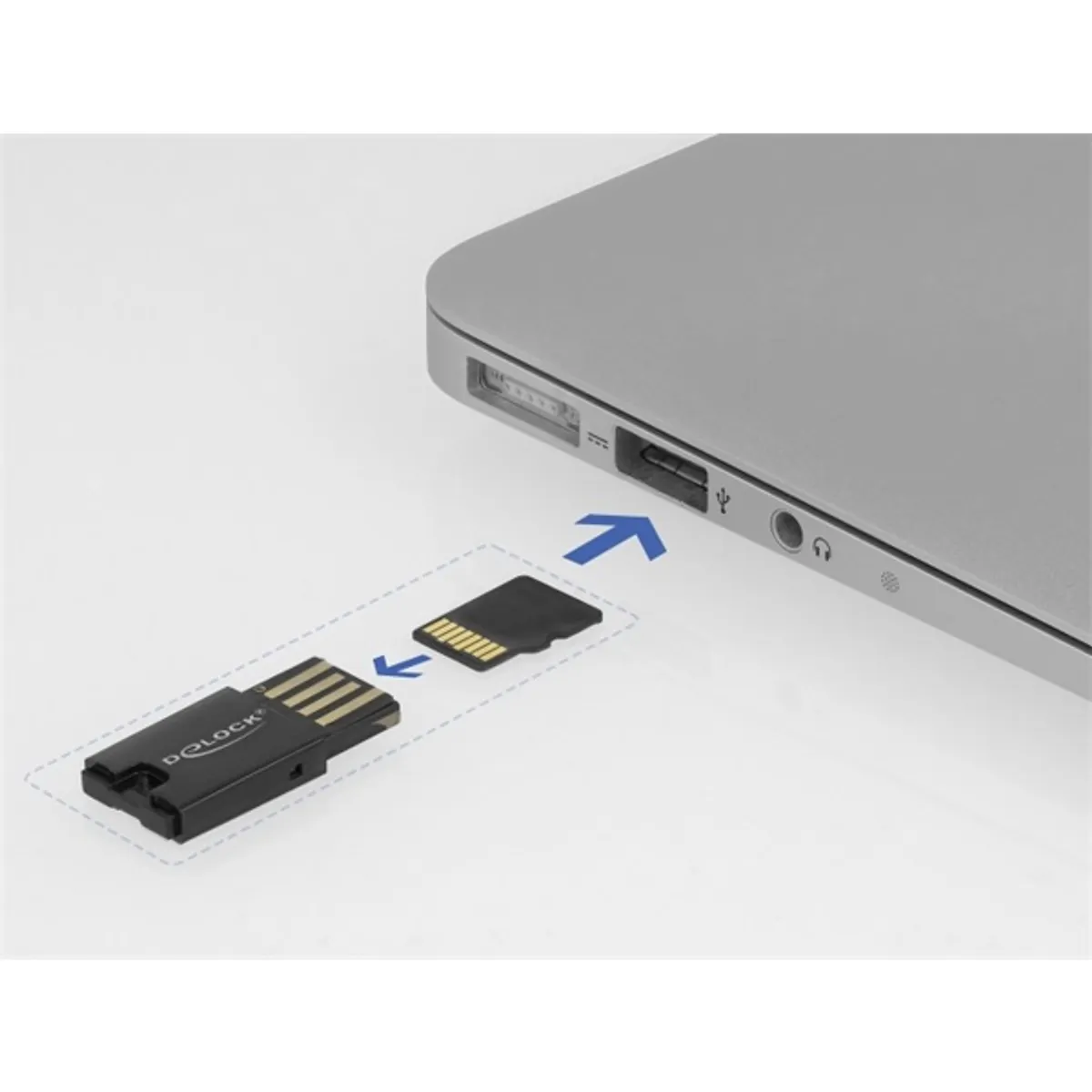 Delock 91603 kártyaolvasó külső USB 2.0 Micro SD;T-Flash #5