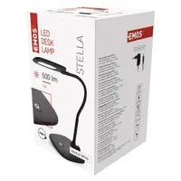 Emos Z7602B Stella LED asztali lámpa 500 lm 4000K A+ IP20 LED integrált fekete #5