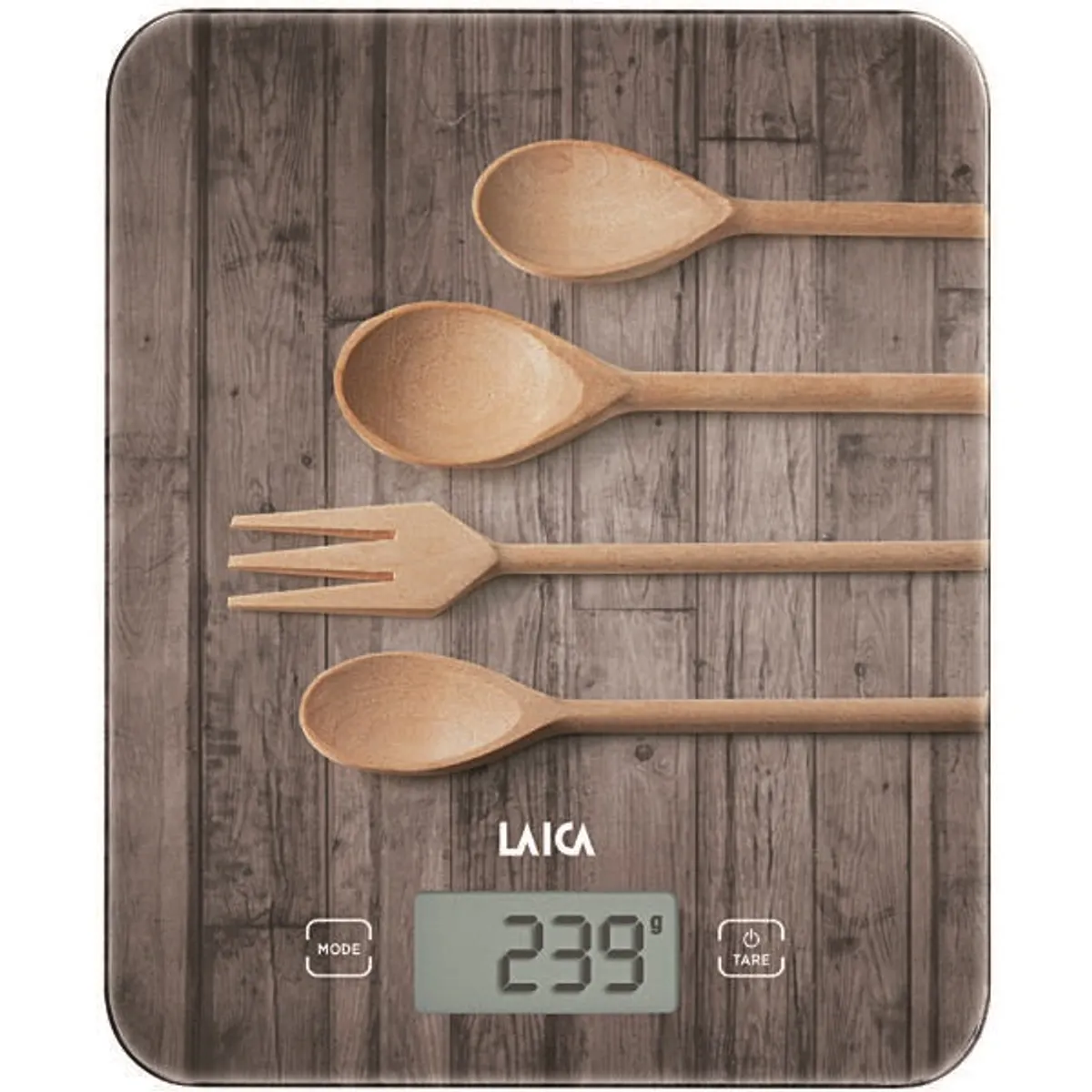 LAICA KS5010N konyhamérleg 10,0 kg 1 g digitális kijelző mintás felület #1