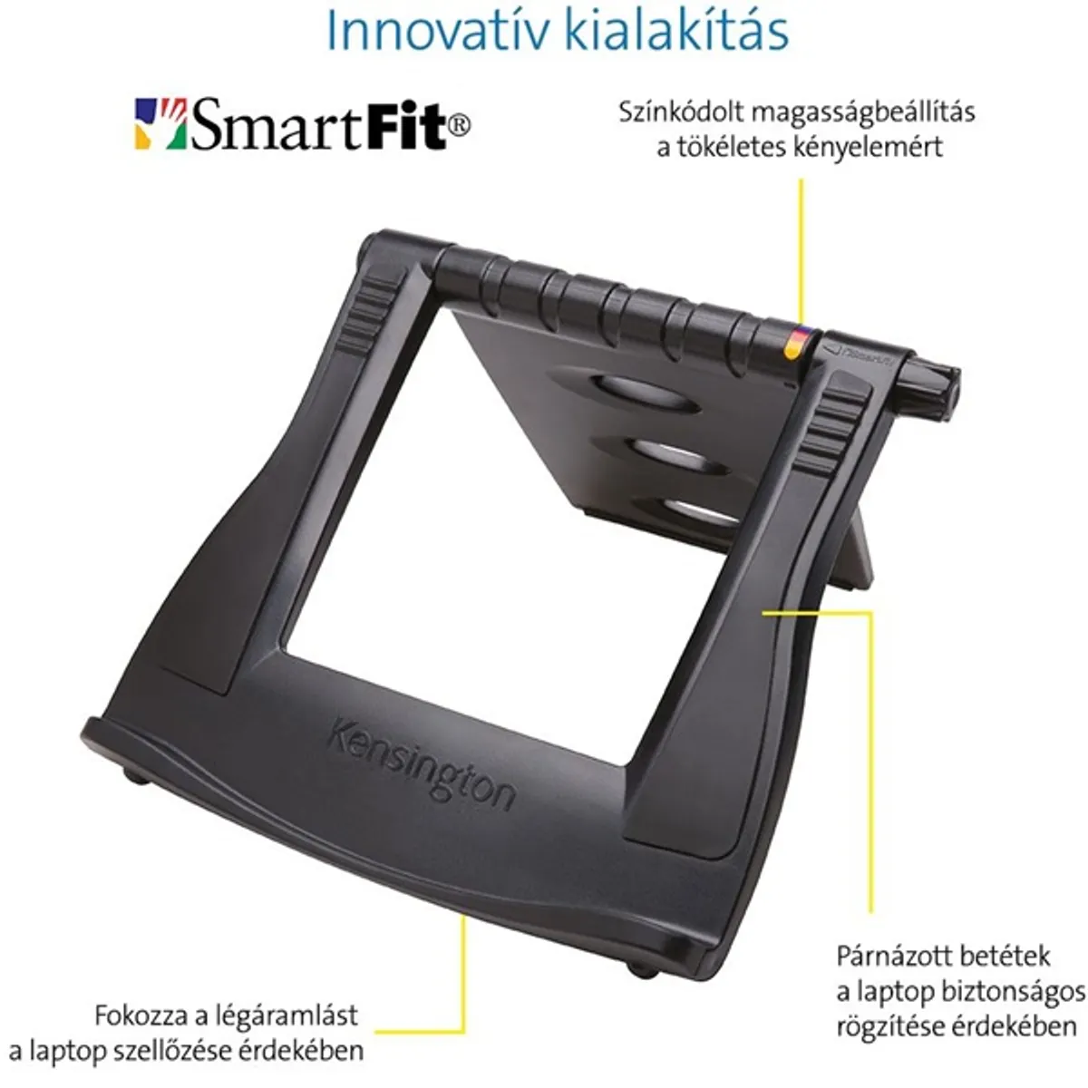 Kensington K52788WW SmartFit Easy Riser laptop hűtő állvány fekete #4