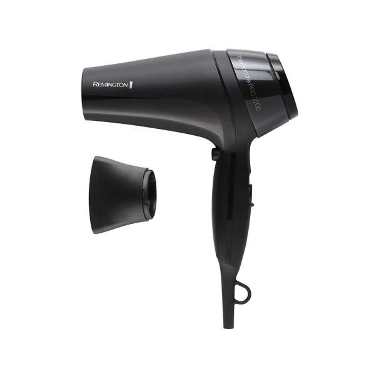 Remington 45658560100 D5710 Thermacare PRO 2200 2200W kerámia-ionos rács 3 hő 2 sebesség szűkítőfej cool shot fekete #1