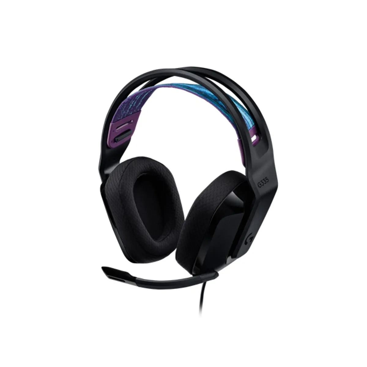 LOGITECH 981-000978 G335 vezetékes 2.0 headset fekete 40 mm 36 ohm 20-20000 Hz 88 dB 100-10000 Hz 3,5 mm PC PS Xbox Switch mobil #1