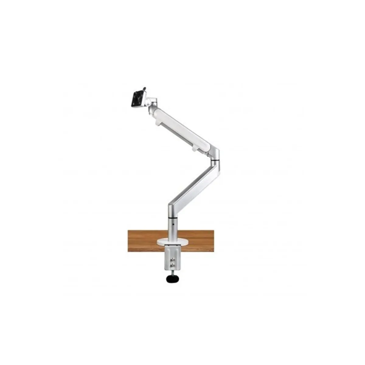 Spire CG-UGOZ-1S asztali monitor tartó 27" VESA 100x100, 180 fok billentés, 360 fok forgás, magasság 80-410 mm, alumínium ezüst #3