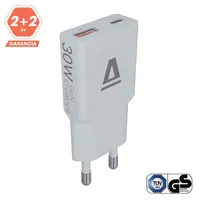 AVAX CH641LB Nano slim 30W USB-C PD3.0 USB-A QC3.0 világoskék #2