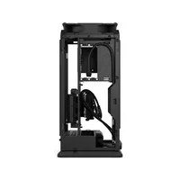 Fractal Design FD-C-MOD1N-02 Mood fekete m-ITX táp nélküli USB 3.0 előlapi I/O 20 Gbps USB-C 180 mm ventilátor max GPU 325 mm #10