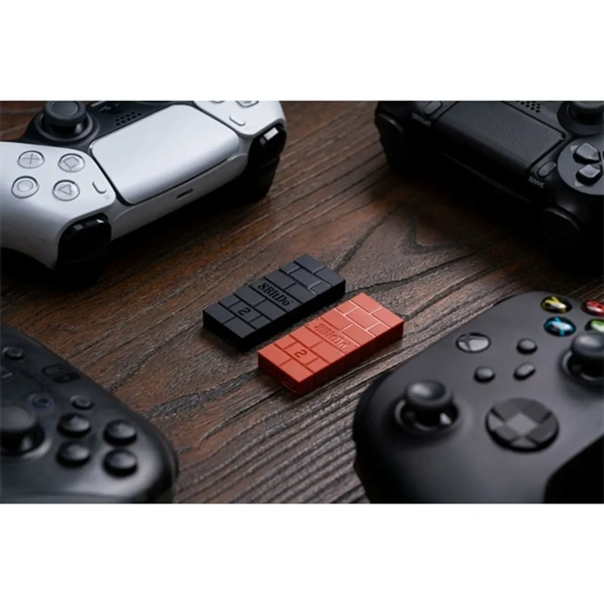 8BitDo RET00311 USB Wireless Adapter 2 barna kompatibilitás Nintendo Switch, Switch 2 Xbox One Xbox Series X S #5