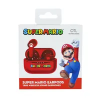 OTL SM0894 Super Mario true wireless fülhallgató piros Bluetooth 5.3 USB-C tok 6 óra beépített mikrofon #4