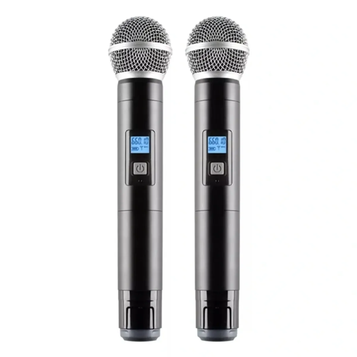 Sal MVN610 vezeték nélküli mikrofon szett fém 2x100 UHF csatornás #3