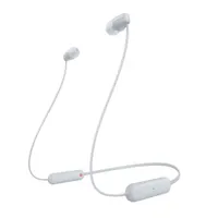 Sony WIC100W.CE7 WI-C100 Bluetooth fülhallgató fehér IPX4 25 óra üzemidő 3 óra töltési idő
