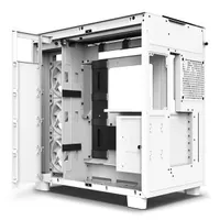 NZXT CM-H91EW-01 H9 Elite edzett üveg fehér ATX 10 ventilátorhely USB 3.0 fejhallgató csatlakozó 2x3,5" belső hely 6x2,5" belső hely #6