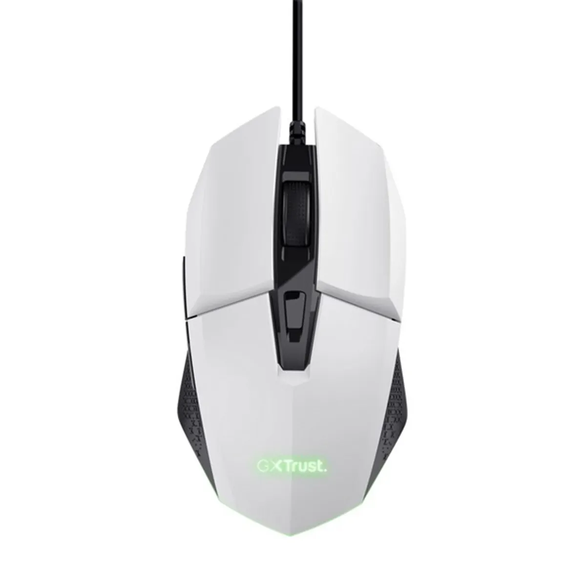 Trust 25066 GXT109W Felox fehér dpi 200-6400 6 gomb programozható rgb usb 2.0 vezetékes 150 cm #7