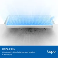 TP-LINK TAPO RVA105 robotporszívó alkatrész készlet főkefe, oldalkefe, mosható HEPA szűrő #5