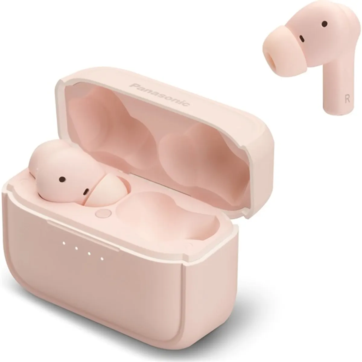 Panasonic RZ-B210WDE-P RZ-B210WDE rózsaszín True Wireless fülhallgató, 10 mm hangszóró, IPX4, Bluetooth, USB-C, 4 óra üzemidő, töltőtok 500 mAh, beépített mikrofon #1