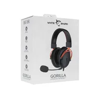 White Shark WS GH-2341B\/R Gorilla fekete-piros 53 mm 32 ohm 120 dB vezetékes gamer fejhallgató #7