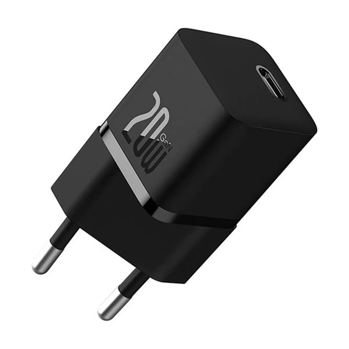 Baseus CCGN050101 GaN5 mini USB-C töltő 20W fekete univerzális #1