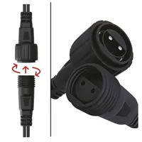 EMOS D1DW01 háló fényfüzér 2x1,5 m kábel 200 cm meleg fehér IP44 LED 160 4 W #5