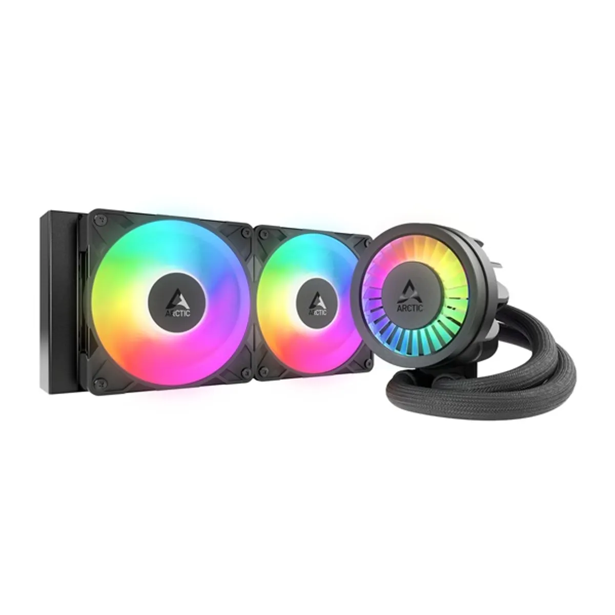 ARCTIC ACFRE00182A Liquid Freezer III Pro 240 A-RGB fekete 2x120mm PWM RGB AM4 AM5 LGA1700 LGA1851 #1