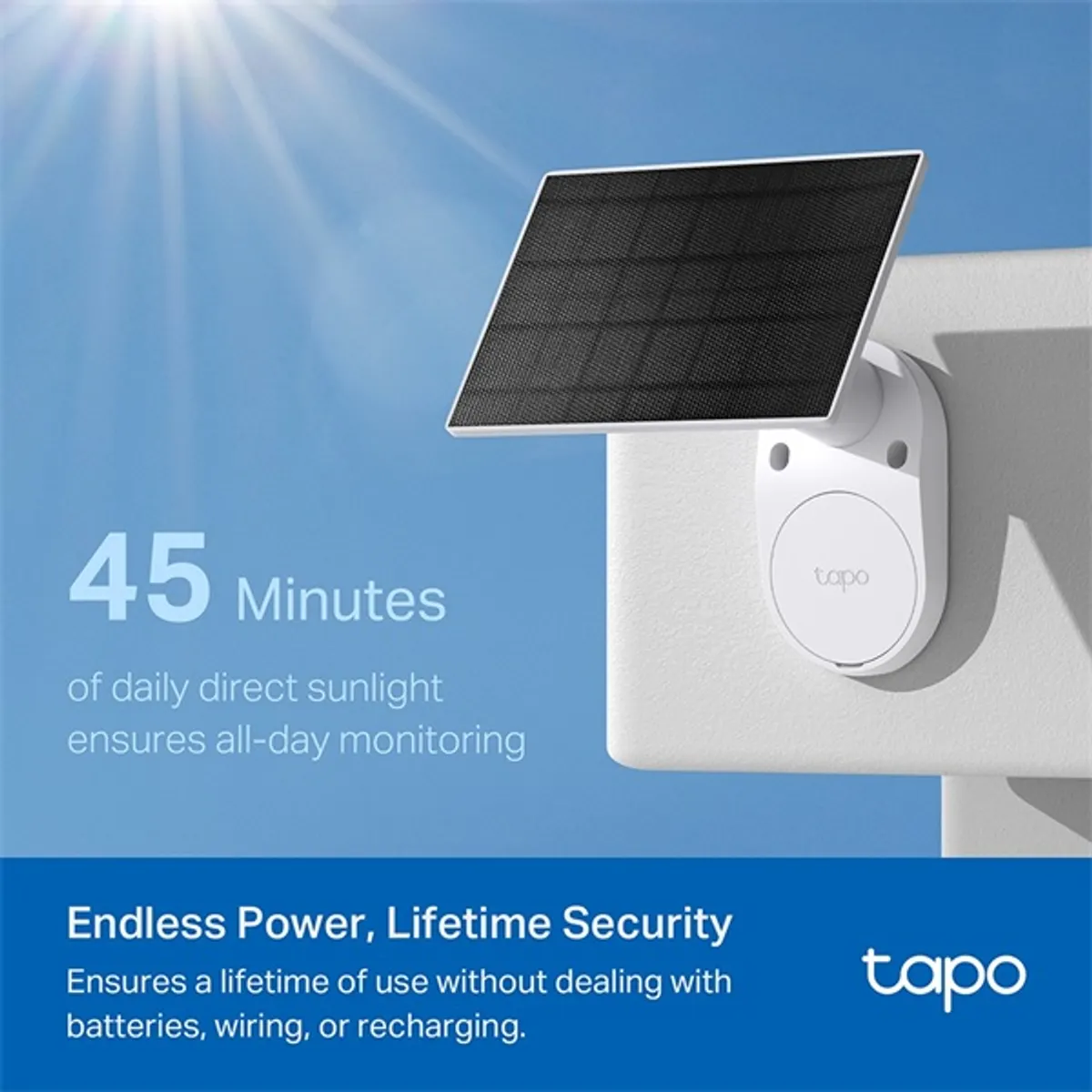 TP-Link TC85 KIT napelemes vezeték nélküli biztonsági kamera szett 2K QHD 4MP IP66 #5