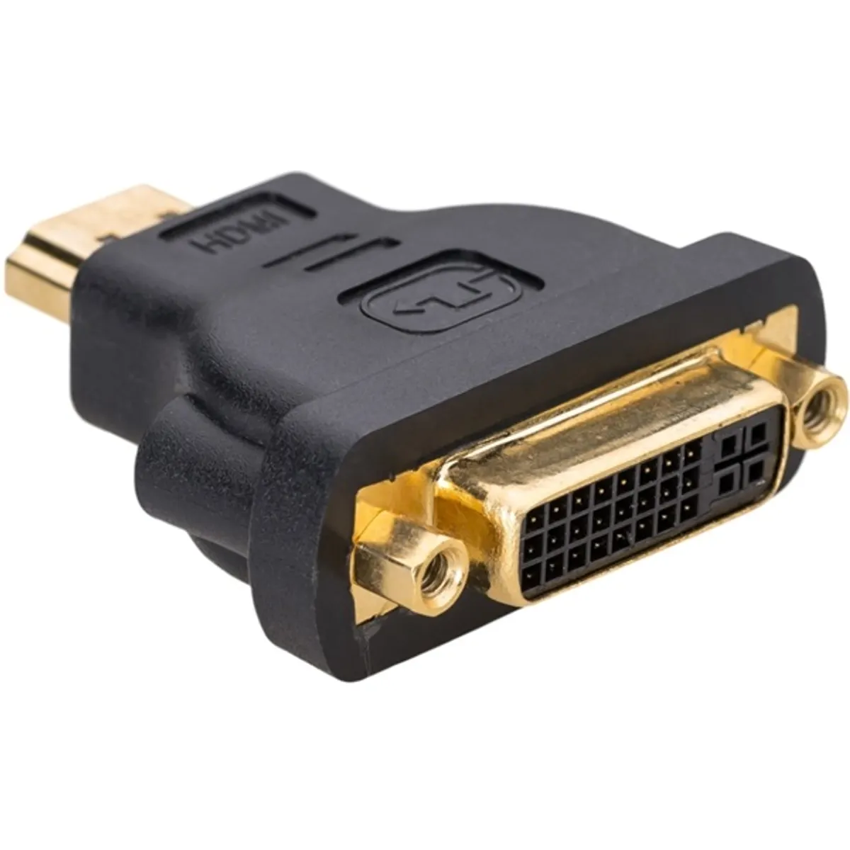 Akyga AK-AD-02 DVI-F-HDMI-M adapter fekete #1