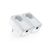 TP-LINK TL-PA4010P KIT Powerline AV500 adapter konnektoros 1 ethernet port 128-bit AES