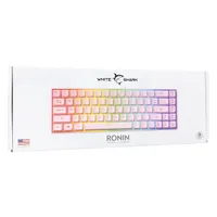 White Shark WS GK-2201P-US Ronin rózsaszín 68-billentyűs membrán USB 2.0 RGB hátvilágítás 1,5 m US kiosztás #7