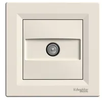 Schneider EPH3200123 Asfora Tv aljzat végzáró bézs 10A IP20 csavaros