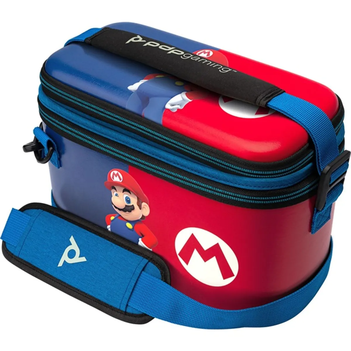 PDP 500-141-EU-C1MR Pull-N-Go tok Nintendo Switch Mario Edition kék és piros #1