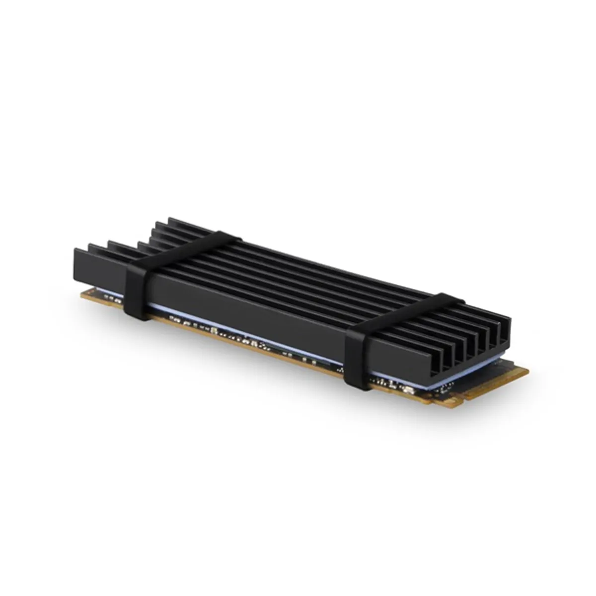 AXAGON CLR-M2L6 M.2 hűtőborda ALU 22 x 80 mm 6 mm egyoldalas és kétoldalas M.2, SATA és NVMe #1