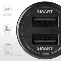 Axagon PWC-5V5 autós töltő 2x USB A SmartCharge 24W #3