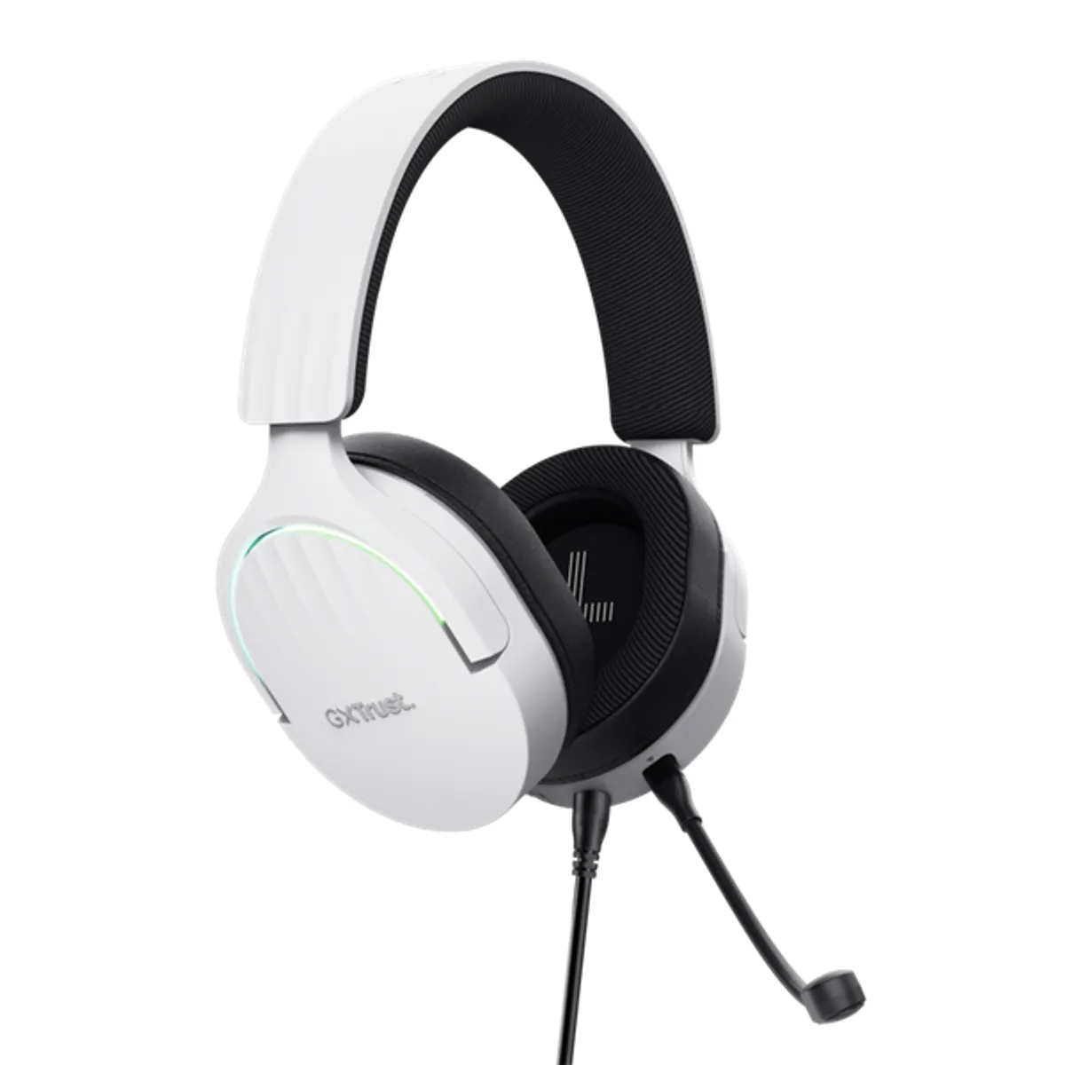 Trust 25302 GXT490 Fayzo 7.1 USB fejhallgató fehér-fekete #5