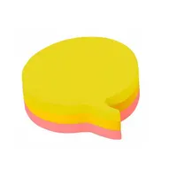 Post-it 7100172405 szövegbuborék alakú jegyzettömb 70x70 mm többszínű öntapadós #2
