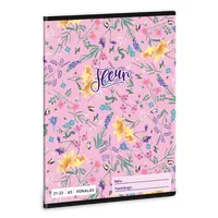 Ars Una 53623669 Fleur 24 A5 32 lapos vonalas fólia