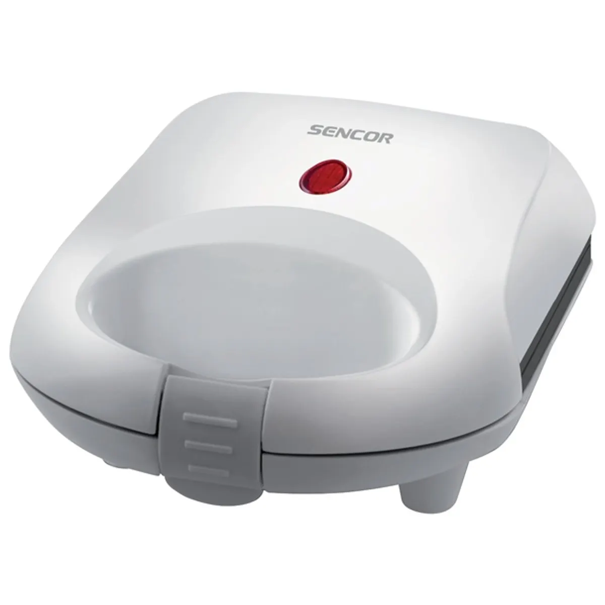 Sencor SSM 1100 szendvicssütő fehér 450 W tapadásmentes 2 db jelzőfény csúszásmentes lábak #1