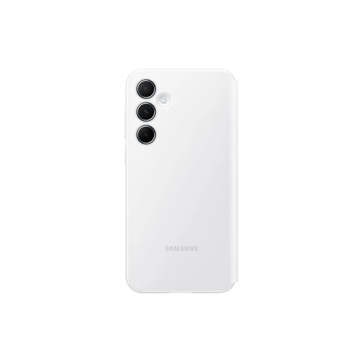 SAMSUNG EF-ZA556CWEGWW Smart View Wallet tok Oldalra nyíló Fehér Galaxy A55 5G #2