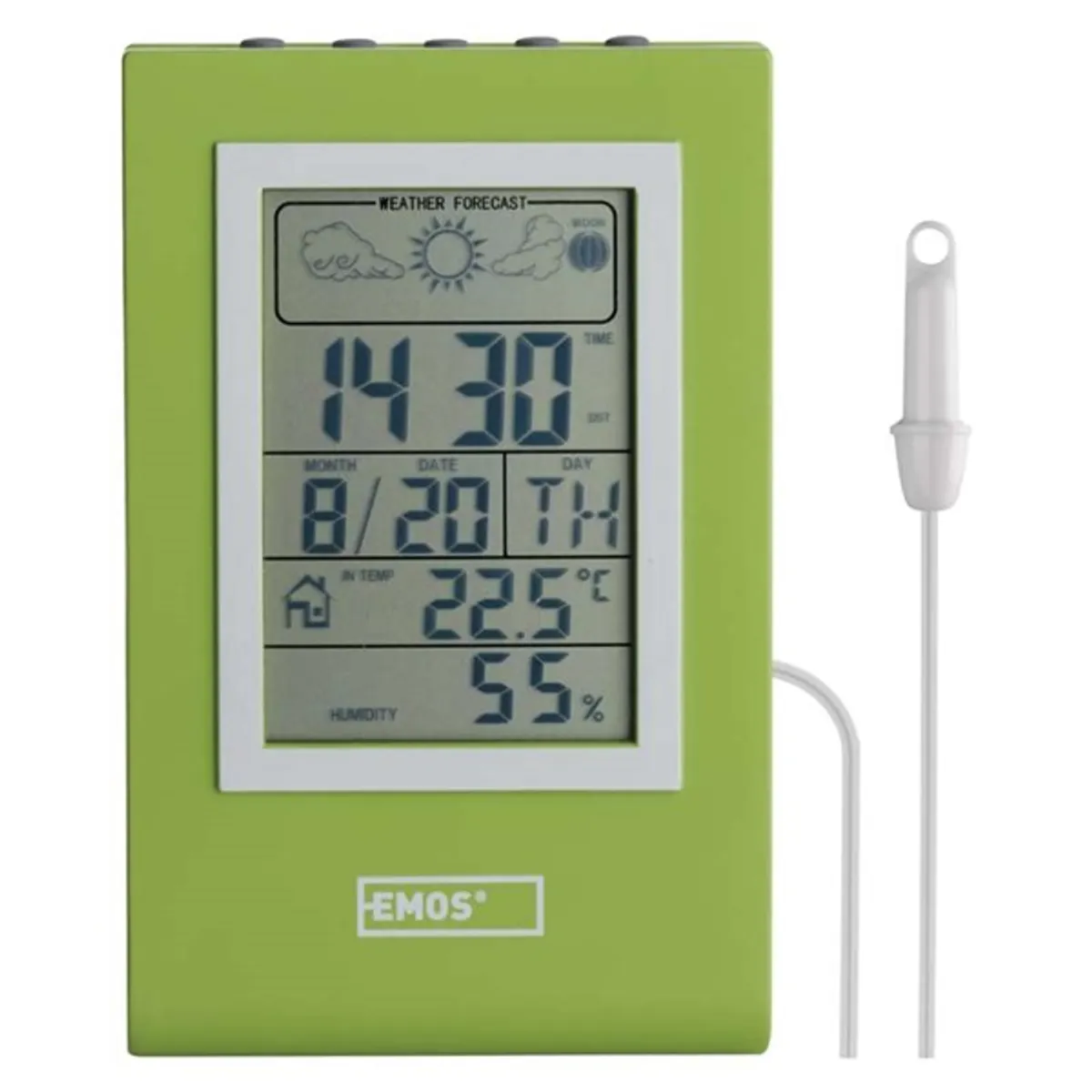 EMOS E0117N analóg kijelző vezetékes szonda 1,9 m 2xLR1130 #2