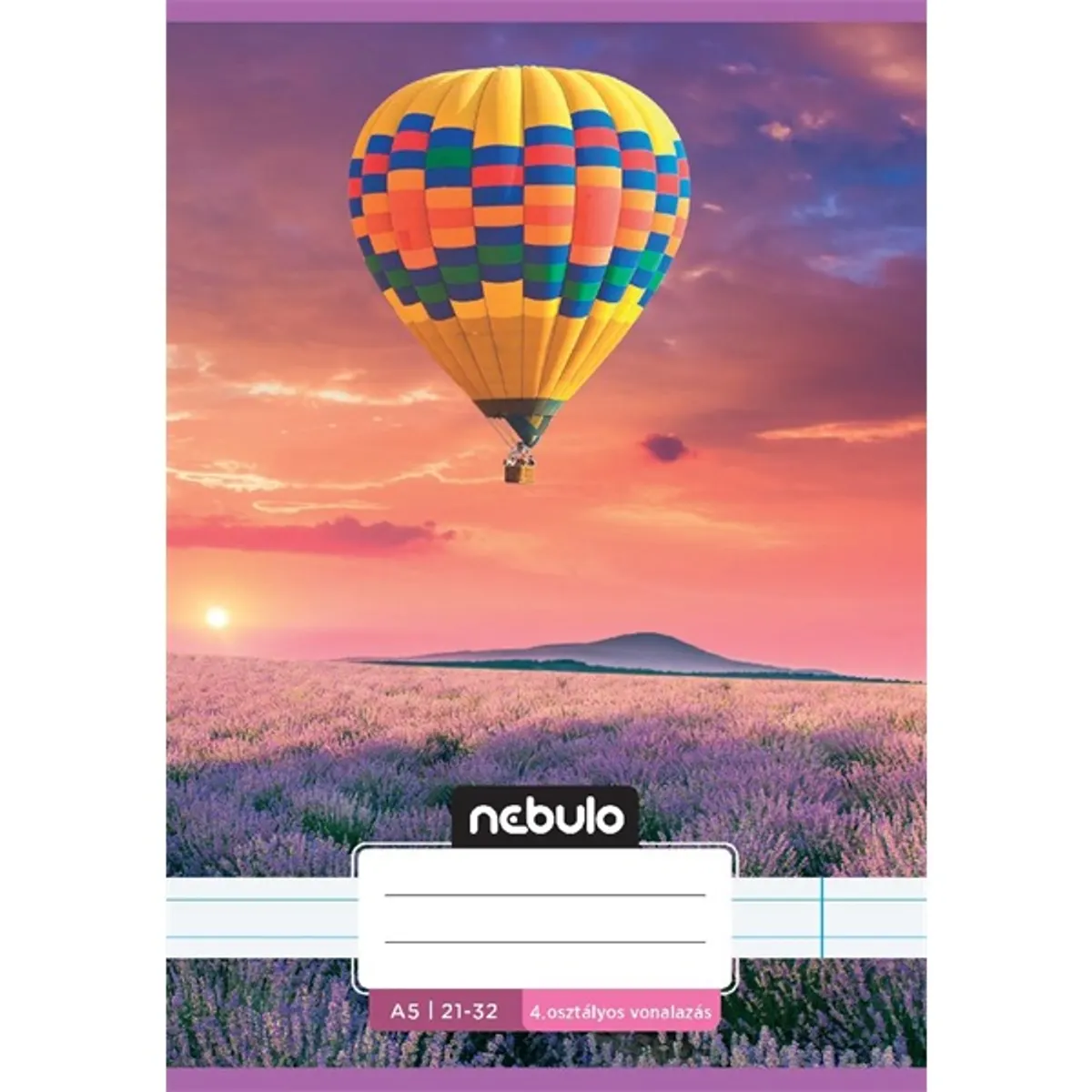 NEBULO VO4-1-CM-A5 füzet 32 lapos A5 vonalas tűzött #3