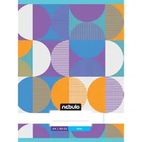 Nebulo SI-LD-A4 L-Design 32 lapos tűzött sima füzet #3