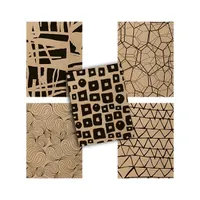 Pátria Design P1111-1690 ECO Woodland füzet A4 40lapos sima mintás környezetbarát álló