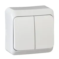Schneider WDE001050 Prima 10A csillárkapcsoló fehér IP20
