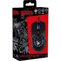KONIX KX-DND-GM-UL Dungeons and Dragons Ultra Light jobbkezes gaming egér 7-1 gomb DPI kapcsoló, programozható gombok