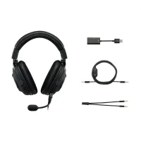Logitech 981-001470 PRO X SE fejhallgató vezetékes 50 mm hangszóró 2 m kábel USB jack 3,5 mm fekete #4