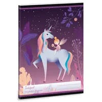 ARS UNA 50840458 Magic Forest leckefüzet A5, 38 lap, 80 g per m2, mintás, fényes fólia, karton fedél