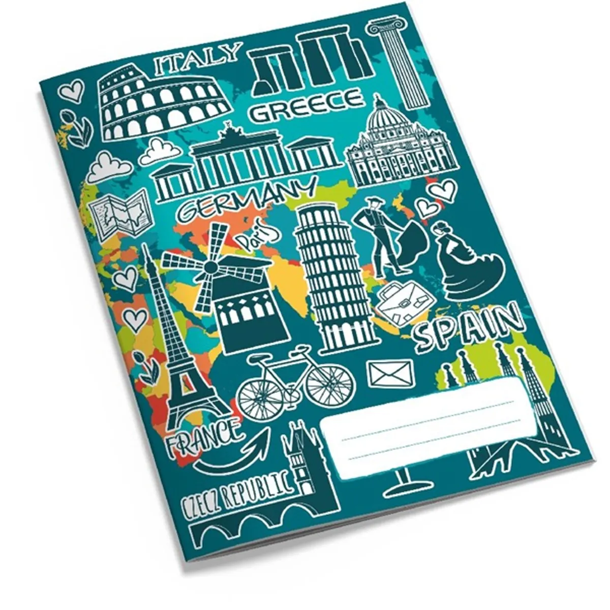 PD P1111-1787 Pátria Design szótárfüzet A5 32 oldalas mintás #3