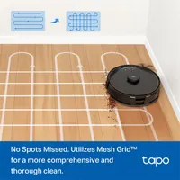 TP-LINK TAPO RV30 MAX robotporszívó és felmosó LiDAR navigáció 5300 Pa 2600 mAh 0,3 L tartály 150 perc WiFi HEPA H11 #5