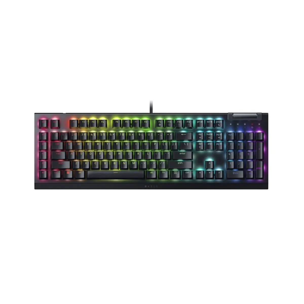 Razer RZ03-04700300-R3W1 BlackWidow V4 X zöld mechanikus kapcsoló RGB 6 makrógomb USB UK angol kiosztás #2