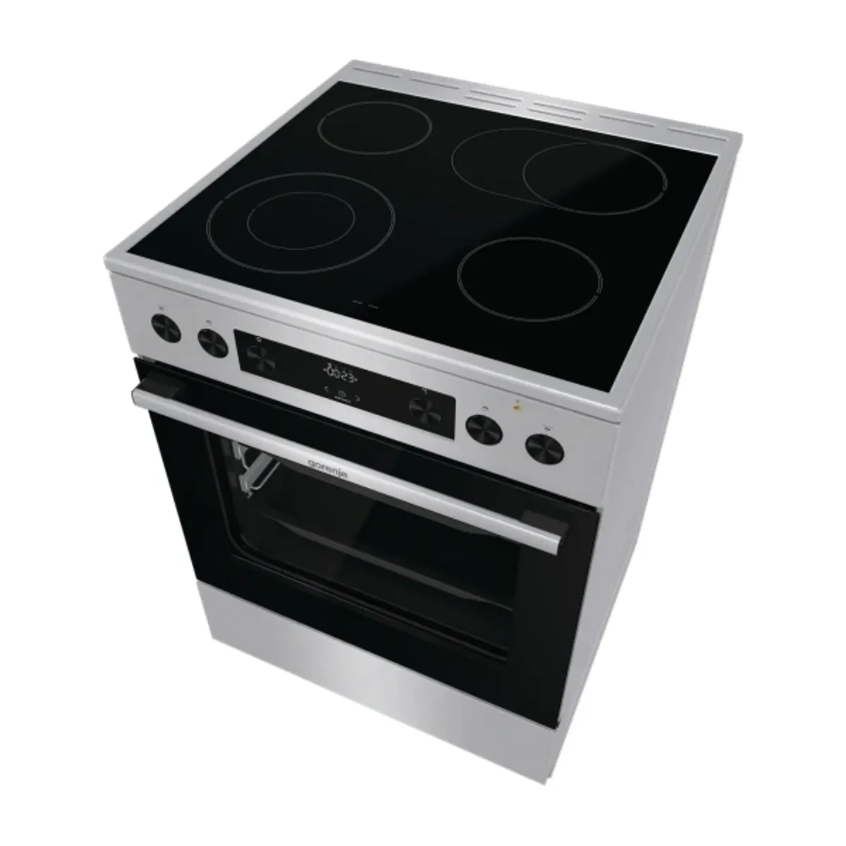 GORENJE 740939 kerámialapos szabadonálló tűzhely 4 zóna 71 l sütőtér 60x60x85 cm energiaosztály A #8