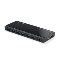 TP-Link UH720 9x USB Type A portos USB 3.0 külső tápos hub, 100 cm kábel #2
