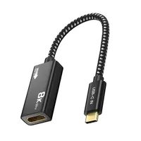 AVAX AD901 PRIME type-c hdmi 2.1 8k60hz fekete adapter
