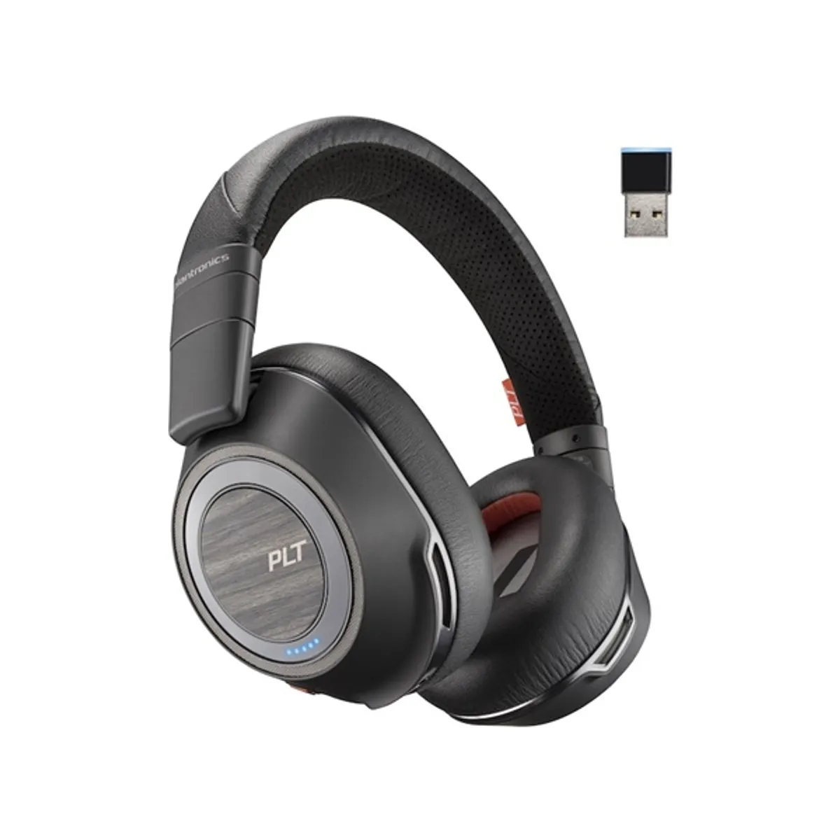 HEWLETT PACKARD 7D7G4AA Poly Voyager 8200 USB-A ANC fekete Bluetooth fejhallgató #3