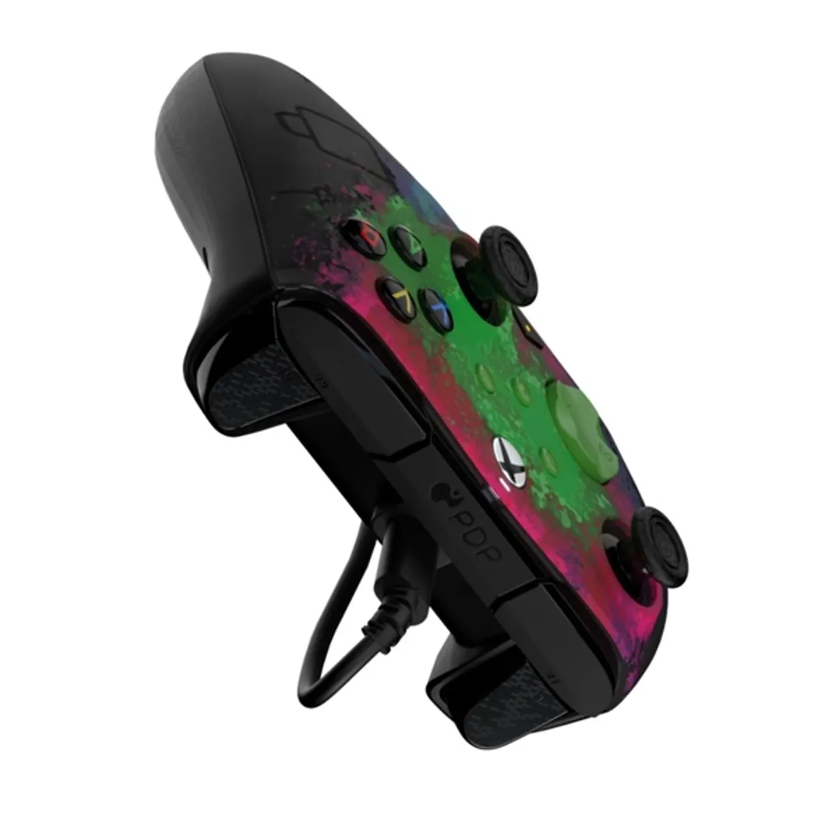 PDP 049-023-SPDT Rematch Glow Adevanced Kontroller Fekete Többszínű Vezetékes 250 cm PC Xbox One Xbox Series #7